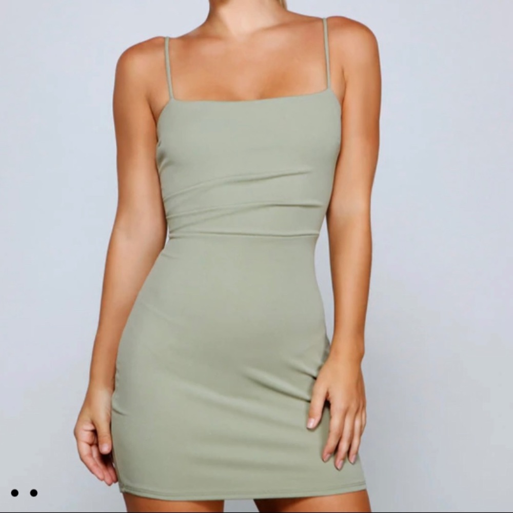 windsor Play It Cool Crepe Mini Dress